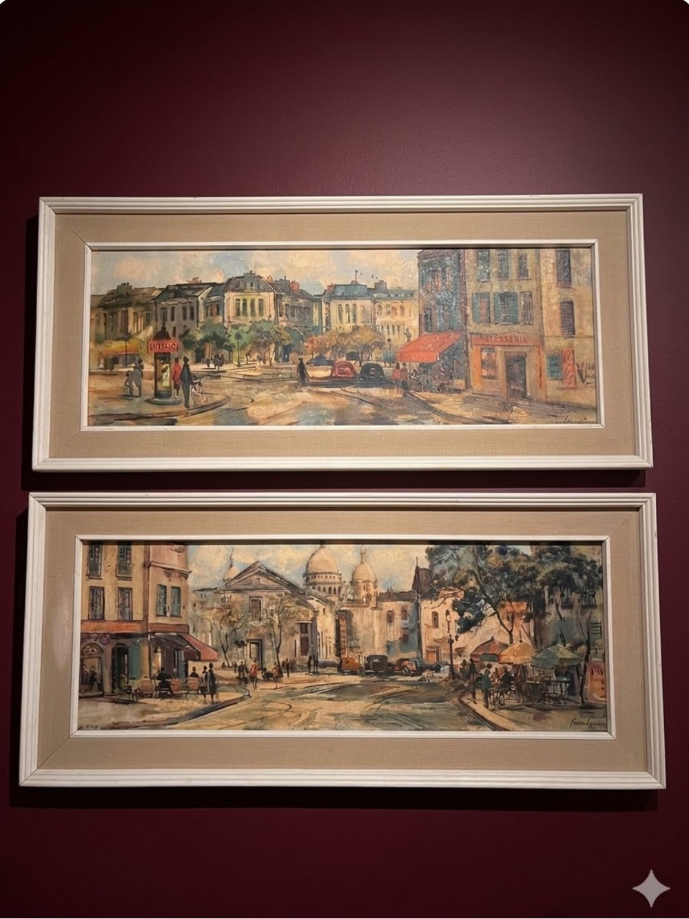 Vintage Street Scene Framed Art
mid-century
iconic areas of Paris, France